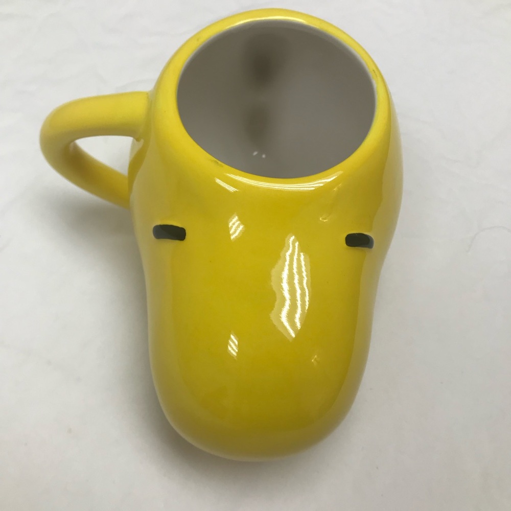 Woodstock Sculptured Ceramic Mug Coffee Cup 16oz